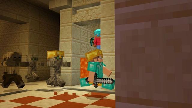 Screenshot of the Minecraft Bedrock Marketplace product Craftable Dungeons Add-On created by Cubical.
