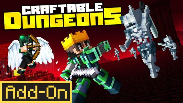 Thumbnail of the Minecraft Bedrock Marketplace product Craftable Dungeons Add-On created by Cubical.