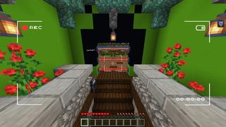 Screenshot of the Minecraft Bedrock Marketplace product Creeper Bunker created by Cubical.