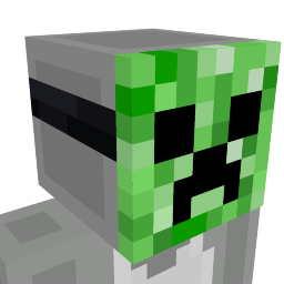 Thumbnail of the Minecraft Bedrock Marketplace product Creeper Mask created by Cubical.