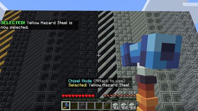 Screenshot of the Minecraft Bedrock Marketplace product Cubical's Chisel Add-On created by Cubical.