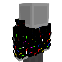 Thumbnail of the Minecraft Bedrock Marketplace product Glitching Hoodie created by Cubical.