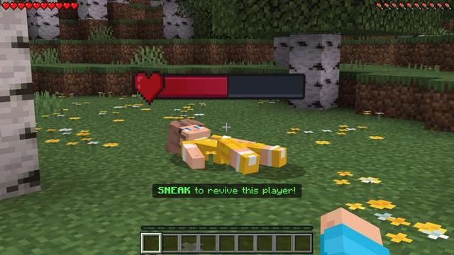 Screenshot of the Minecraft Bedrock Marketplace product Revive Add-On created by Cubical.