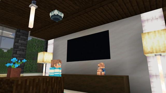 Screenshot of the Minecraft Bedrock Marketplace product Security Cameras Add-On created by Cubical.