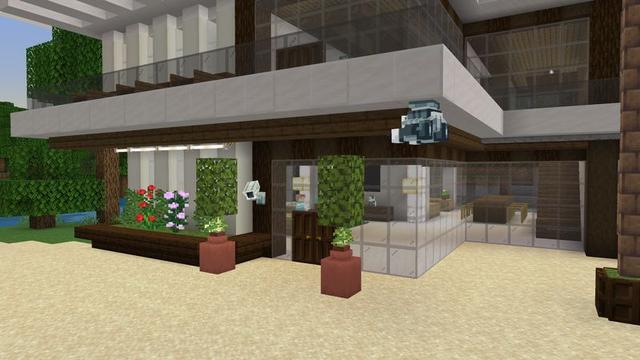 Screenshot of the Minecraft Bedrock Marketplace product Security Cameras Add-On created by Cubical.