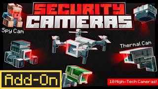 Thumbnail of the Minecraft Bedrock Marketplace product Add-Ons de caméras de sécurité created by Cubical.