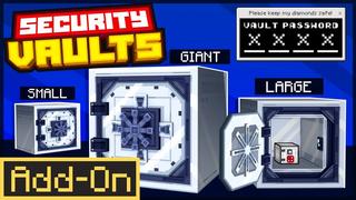 Thumbnail of the Minecraft Bedrock Marketplace product Security Vaults Add-On created by Cubical.