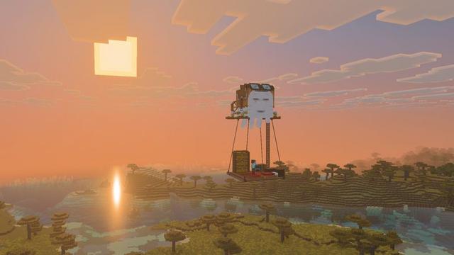 Screenshot of the Minecraft Bedrock Marketplace product Travelcraft Add-On created by Cubical.