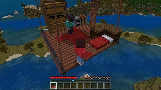 Screenshot of the Minecraft Bedrock Marketplace product Travelcraft Add-On created by Cubical.