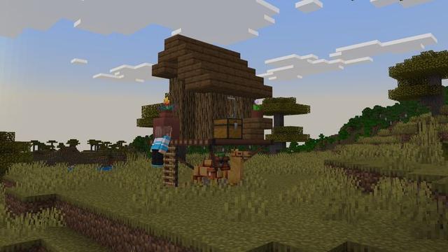 Screenshot of the Minecraft Bedrock Marketplace product Travelcraft Add-On created by Cubical.
