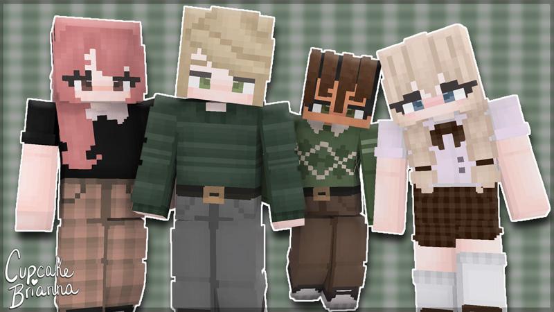 Academia HD Skin Pack by CupcakeBrianna | CHUNK - Minecraft Bedrock ...