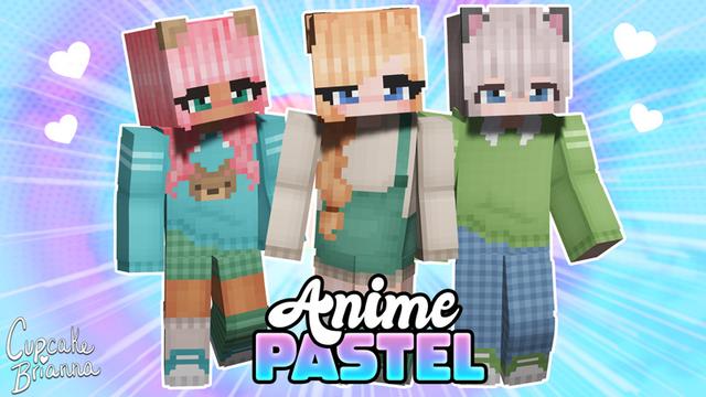 Thumbnail of the Minecraft Bedrock Marketplace product Anime Pastel HD Skin Pack created by CupcakeBrianna.