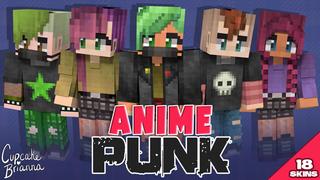 Thumbnail of the Minecraft Bedrock Marketplace product Anime Punk HD Skin Pack created by CupcakeBrianna.