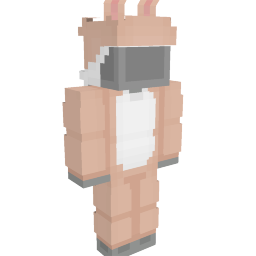 Thumbnail of the Minecraft Bedrock Marketplace product Beige Bunny Pajamas created by CupcakeBrianna.