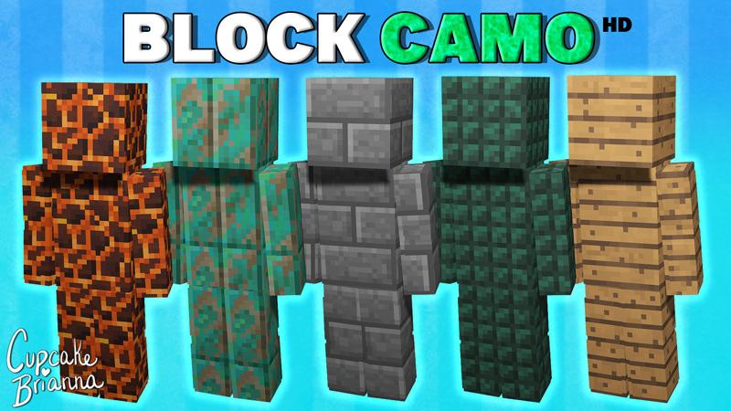 Block Camo HD Skin Pack by CupcakeBrianna | CHUNK - Minecraft Bedrock ...