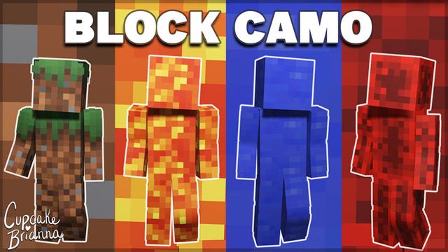 Thumbnail of the Minecraft Bedrock Marketplace product Block Camo Skin Pack created by CupcakeBrianna.