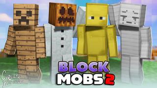 Thumbnail of the Minecraft Bedrock Marketplace product Block Mobs 2 HD Skin Pack created by CupcakeBrianna.