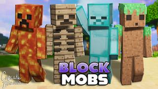 Thumbnail of the Minecraft Bedrock Marketplace product Block Mobs HD Skin Pack created by CupcakeBrianna.