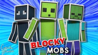 Thumbnail of the Minecraft Bedrock Marketplace product Blocky Mobs HD Skin Pack created by CupcakeBrianna.