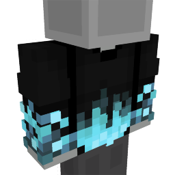 Thumbnail of the Minecraft Bedrock Marketplace product Blue Fire Sweater created by CupcakeBrianna.
