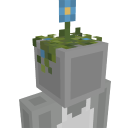 Thumbnail of the Minecraft Bedrock Marketplace product Blue Flower Head created by CupcakeBrianna.
