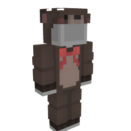 Thumbnail of the Minecraft Bedrock Marketplace product Bow Bear Pajamas created by CupcakeBrianna.