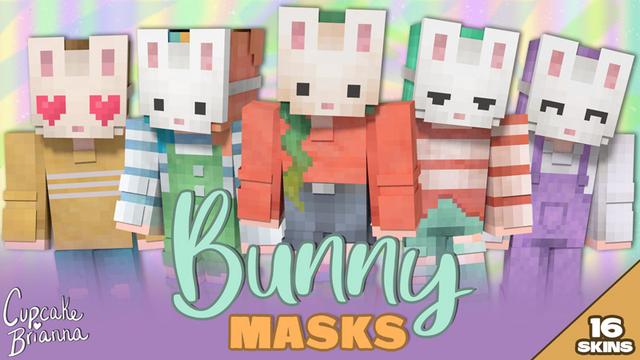Thumbnail of the Minecraft Bedrock Marketplace product Bunny Masks HD Skin Pack created by CupcakeBrianna.