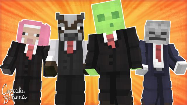 Thumbnail of the Minecraft Bedrock Marketplace product Business Mobs Skin Pack created by CupcakeBrianna.