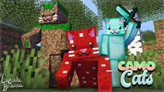 Thumbnail of the Minecraft Bedrock Marketplace product Camo Cats HD Skin Pack created by CupcakeBrianna.