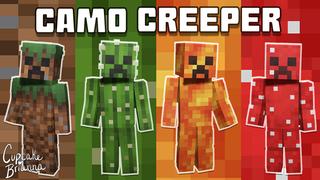 Thumbnail of the Minecraft Bedrock Marketplace product Camo Creeper Skin Pack created by CupcakeBrianna.