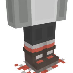 Thumbnail of the Minecraft Bedrock Marketplace product Candy Cane Boots created by CupcakeBrianna.