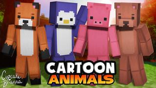 Thumbnail of the Minecraft Bedrock Marketplace product Cartoon Animals HD Skin Pack created by CupcakeBrianna.