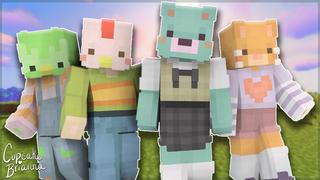 Thumbnail of the Minecraft Bedrock Marketplace product Cartoon Animals Skin Pack created by CupcakeBrianna.