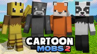Thumbnail of the Minecraft Bedrock Marketplace product Cartoon Mobs 2 HD Skin Pack created by CupcakeBrianna.