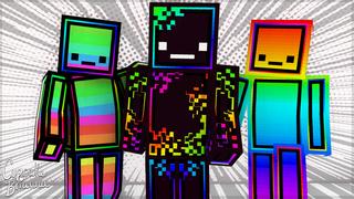 Thumbnail of the Minecraft Bedrock Marketplace product Chroma Blocks HD Skin Pack created by CupcakeBrianna.