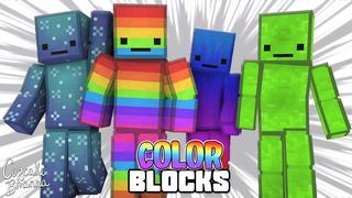 Thumbnail of the Minecraft Bedrock Marketplace product Color Blocks HD Skin Pack created by CupcakeBrianna.