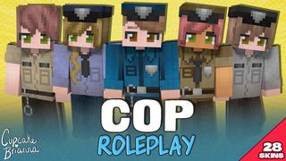 Thumbnail of the Minecraft Bedrock Marketplace product Cop Roleplay HD Skin Pack created by CupcakeBrianna.