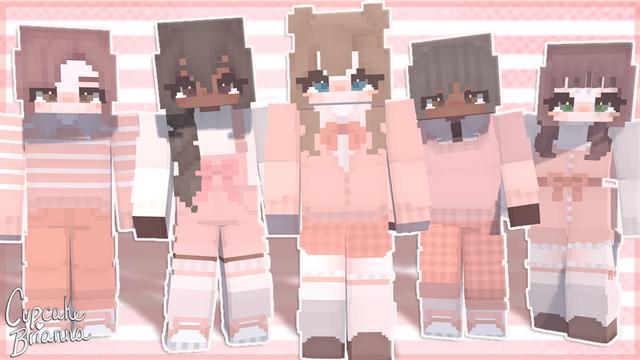 Thumbnail of the Minecraft Bedrock Marketplace product Coquette HD Skin Pack created by CupcakeBrianna.