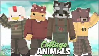 Thumbnail of the Minecraft Bedrock Marketplace product Cottage Animals Skin Pack created by CupcakeBrianna.
