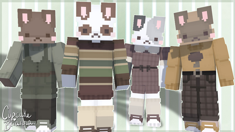 Thumbnail of the Minecraft Bedrock Marketplace product Cottage Bunny HD Skin Pack created by CupcakeBrianna.