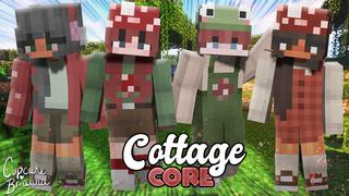 Thumbnail of the Minecraft Bedrock Marketplace product Cottage Core Skin Pack created by CupcakeBrianna.