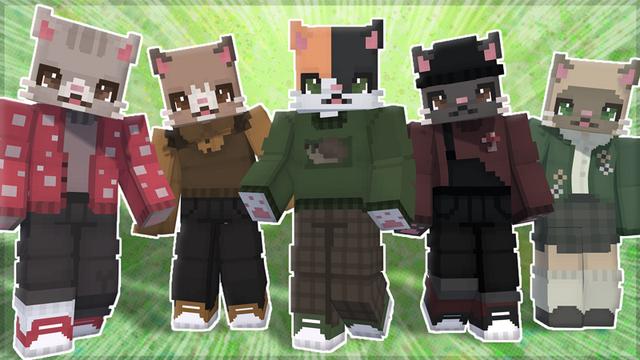 Thumbnail of the Minecraft Bedrock Marketplace product Cottage Kitten HD Skin Pack created by CupcakeBrianna.