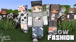 Thumbnail of the Minecraft Bedrock Marketplace product Cow Fashion HD Skin Pack created by CupcakeBrianna.