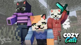 Thumbnail of the Minecraft Bedrock Marketplace product Cozy Cats HD Skin Pack created by CupcakeBrianna.