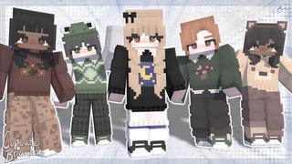 Thumbnail of the Minecraft Bedrock Marketplace product Cozy Vibes HD Skin Pack created by CupcakeBrianna.