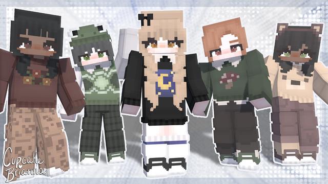 Thumbnail of the Minecraft Bedrock Marketplace product Cozy Vibes HD Skin Pack created by CupcakeBrianna.