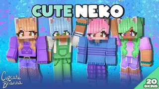 Thumbnail of the Minecraft Bedrock Marketplace product Cute Neko HD Skin Pack created by CupcakeBrianna.