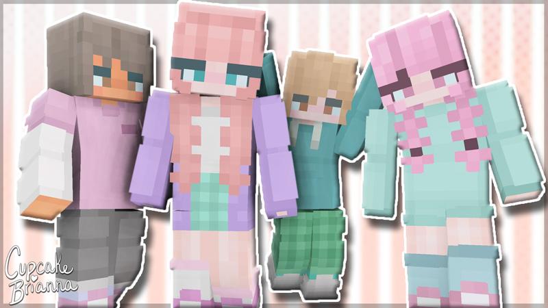 Cute Pastel Skin Pack by CupcakeBrianna | CHUNK - Minecraft Bedrock ...