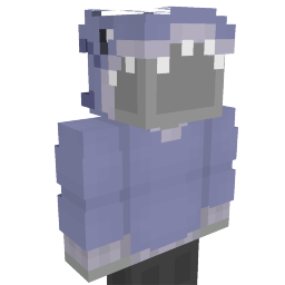 Thumbnail of the Minecraft Bedrock Marketplace product Dark Shark Hoodie created by CupcakeBrianna.