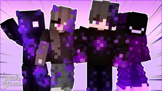 Thumbnail of the Minecraft Bedrock Marketplace product Ender Glow Skin Pack created by CupcakeBrianna.